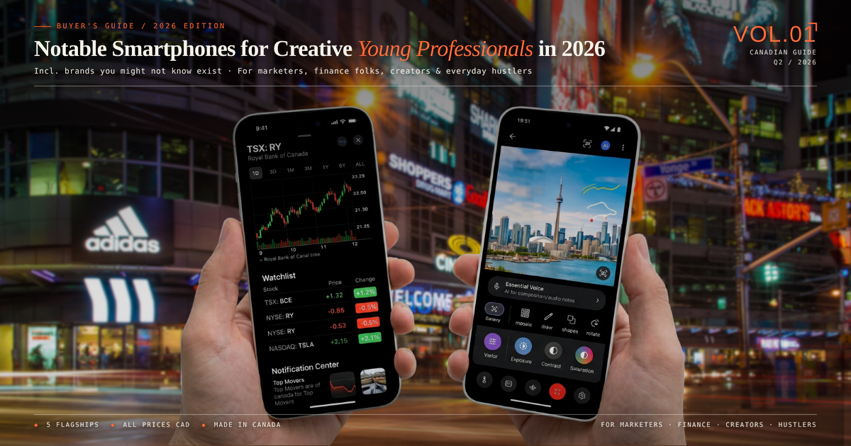Notable Flagship Smartphones in Canada